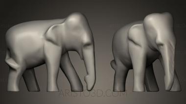 Animal figurines (STKJ_0262) 3D model for CNC machine